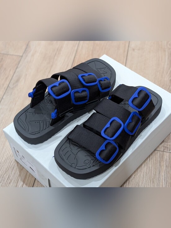 Burberry Other - $660 Mens BURBERRY Nylon Strap Sandals Blue/Black 43 US 10